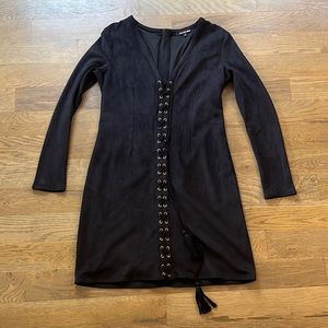 Gianni Bini Suede Dress